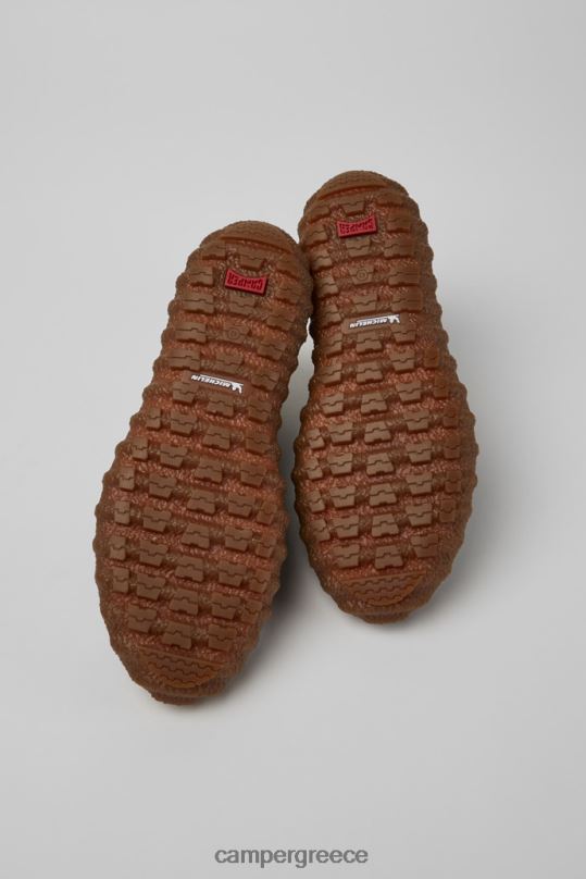 πράσινος Αποκλειστικές μπότες αστραγάλου με κερωμένο πράσινο σουέντ michelin Camper XTDPX1259