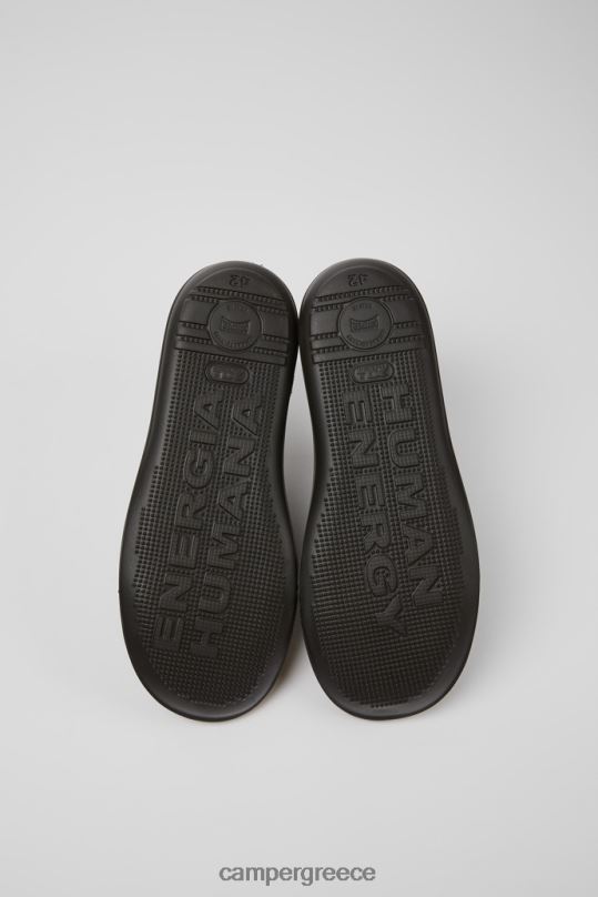 γκρί αποκλειστικά ανδρικά παπούτσια nubuck με σκούρο γκρι σκαθάρι Camper XTDPX1313