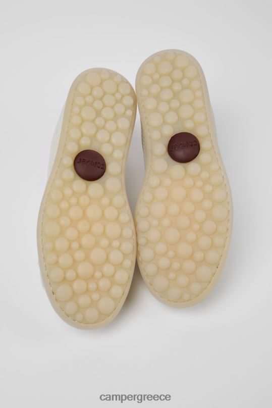 άσπρο ανδρικά αθλητικά παπούτσια pelotas λευκά άβαφα δέρμα Camper XTDPX1307