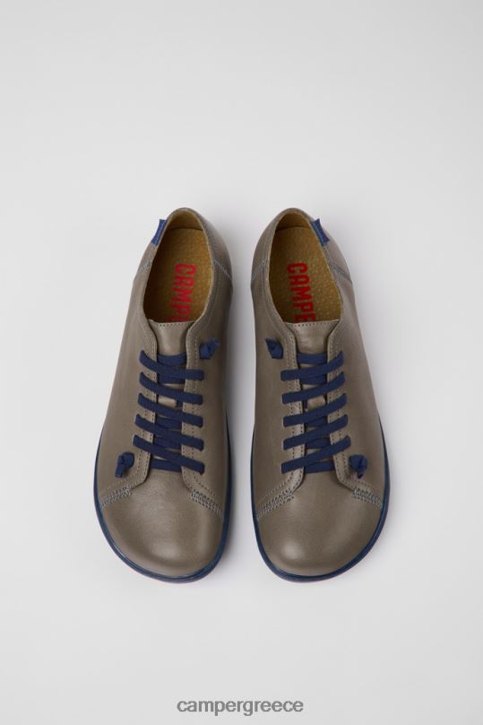 γκρί Σχεδιασμός peu γκρι δερμάτινα παπούτσια για άνδρες Camper XTDPX1243