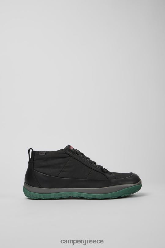 μαύρος αποκλειστικά ανδρικά μαύρα μποτάκια peu pista Camper XTDPX1275