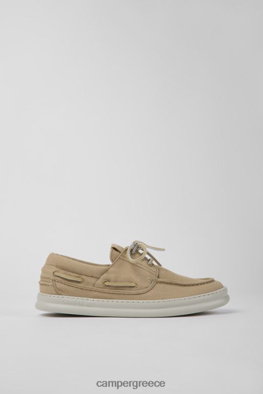 μπεζ υφασμάτινα αθλητικά παπούτσια runner μπεζ αποκλειστικά για άνδρες Camper XTDPX1225