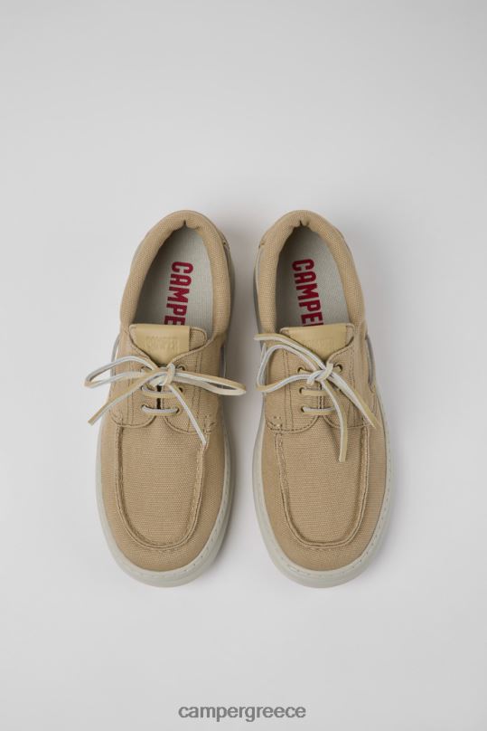 μπεζ υφασμάτινα αθλητικά παπούτσια runner μπεζ αποκλειστικά για άνδρες Camper XTDPX1225