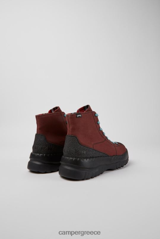 Βουργουνδία teix μπορντό καουτσούκ και βαμβακερές μπότες bci νέες παραλαβές Camper XTDPX1354