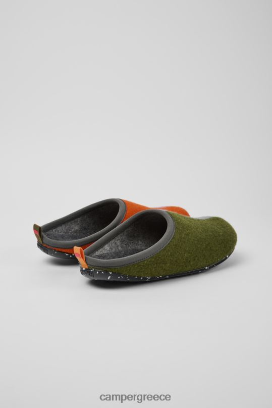 πολύχρωμος design δίδυμα πολύχρωμες μάλλινες ανδρικές παντόφλες Camper XTDPX1744