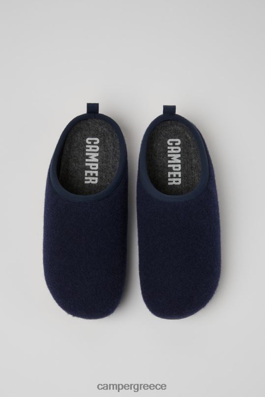 μπλε ανδρικές παντόφλες σχεδίου wabi blue Camper XTDPX1735