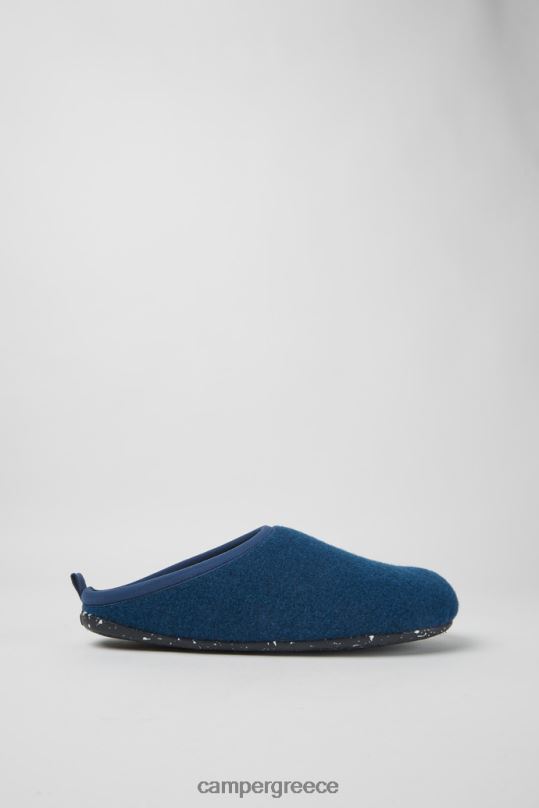 μπλε αποκλειστικές ανδρικές μάλλινες παντόφλες wabi blue Camper XTDPX1746