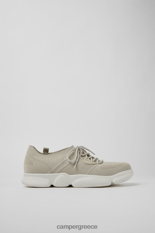 γκρί Αποκλειστικά ανδρικά πάνινα παπούτσια σε γκρι καρστ ύφασμα Camper XTDPX1551