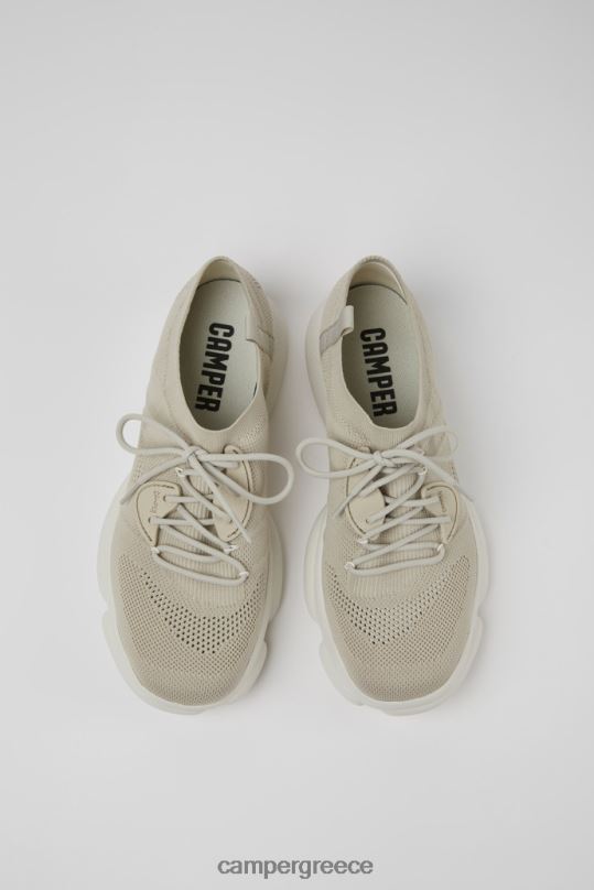 γκρί Αποκλειστικά ανδρικά πάνινα παπούτσια σε γκρι καρστ ύφασμα Camper XTDPX1551