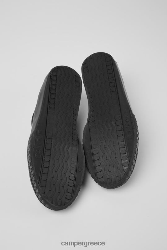 μαύρος καμαλέον μαύρα ανακυκλωμένα βαμβακερά πάνινα παπούτσια για άνδρες νέες αφίξεις Camper XTDPX316