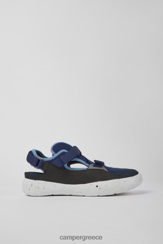 μπλε Peu stadium μπλε και γκρι δερμάτινα και υφασμάτινα ημι-ανοικτά αθλητικά παπούτσια για άνδρες νέες αφίξεις Camper XTDPX1499