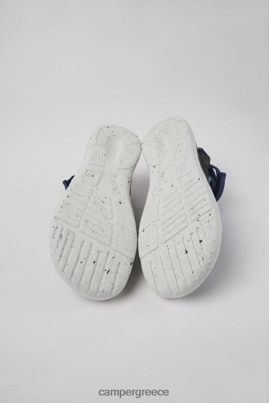 μπλε Peu stadium μπλε και γκρι δερμάτινα και υφασμάτινα ημι-ανοικτά αθλητικά παπούτσια για άνδρες νέες αφίξεις Camper XTDPX1499