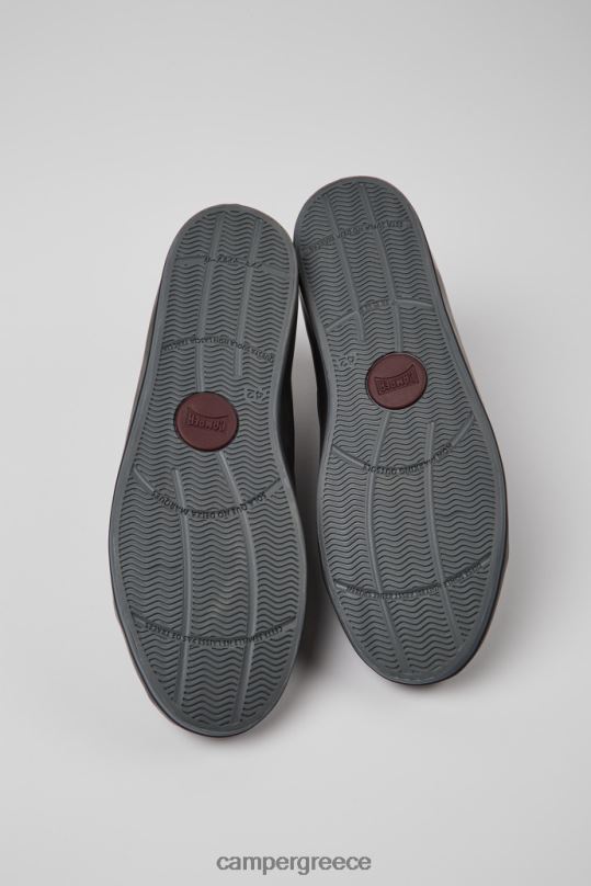 ΠΟΛΕΜΙΚΟ ΝΑΥΤΙΚΟ αποκλειστικά ανδρικά πάνινα παπούτσια από ύφασμα μπλε ναυτικού andratx Camper XTDPX1639