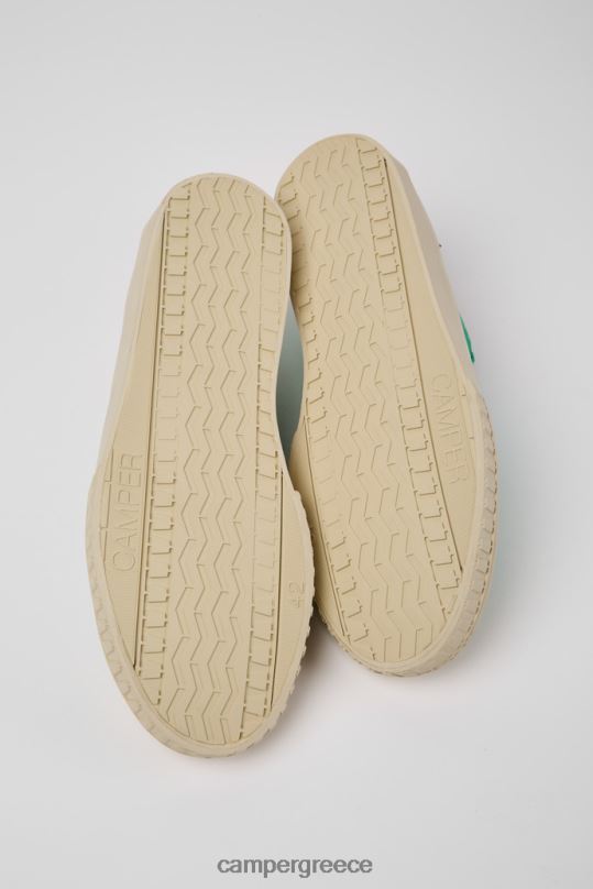 πράσινος Αποκλειστικά ανδρικά παπούτσια από ανακυκλωμένο βαμβακερό camaleon green Camper XTDPX317