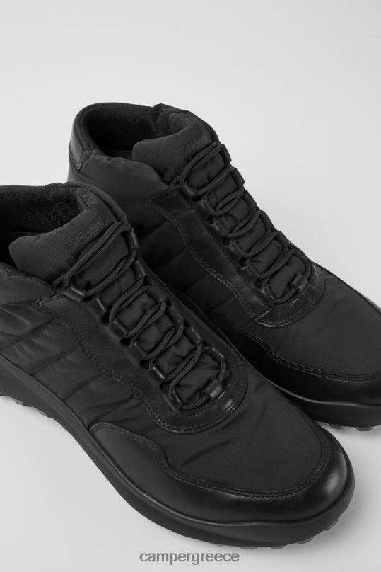 μαύρος design crclr gore-tex ανδρικά μαύρα υφασμάτινα μποτάκια που αναπνέουν Camper XTDPX1702