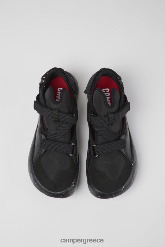 μαύρος design peu stadium μαύρα ημι-ανοικτά αθλητικά παπούτσια για άνδρες Camper XTDPX345