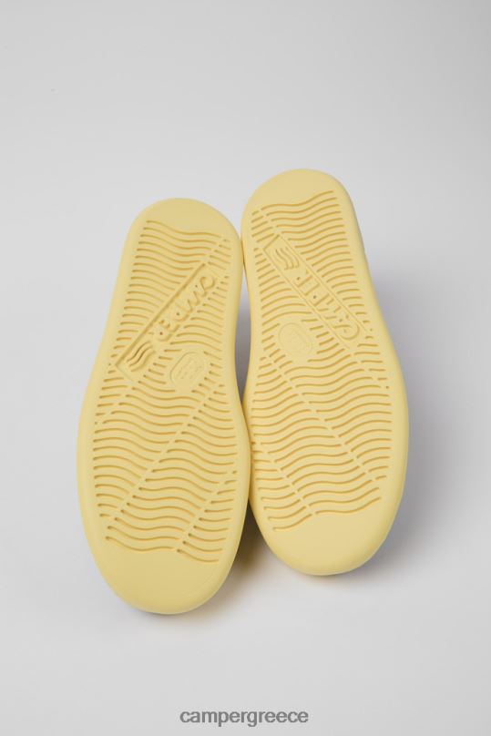 μαύρος design runner μαύρα και κίτρινα δερμάτινα αθλητικά παπούτσια για άνδρες Camper XTDPX1515