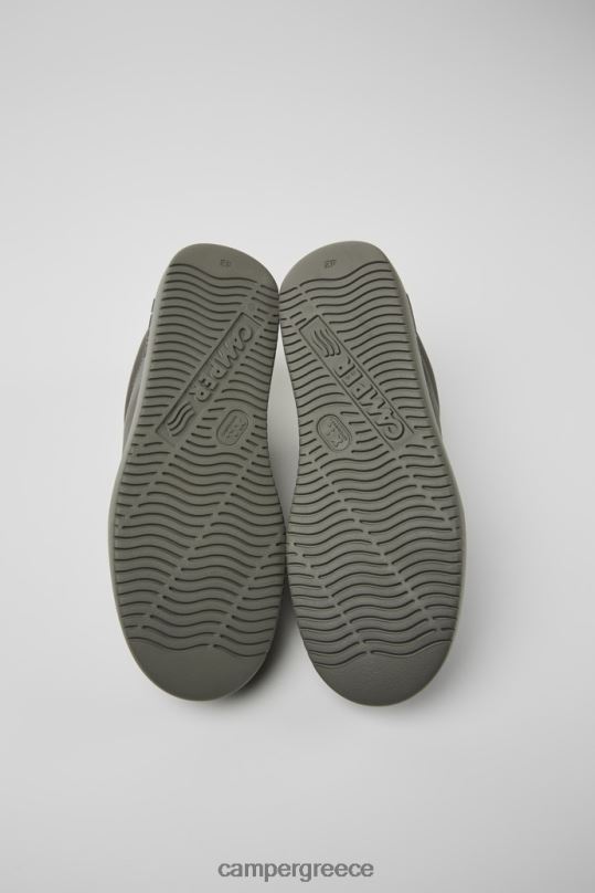 γκρί design runner k21 γκρι δερμάτινα πάνινα παπούτσια για άνδρες Camper XTDPX1600