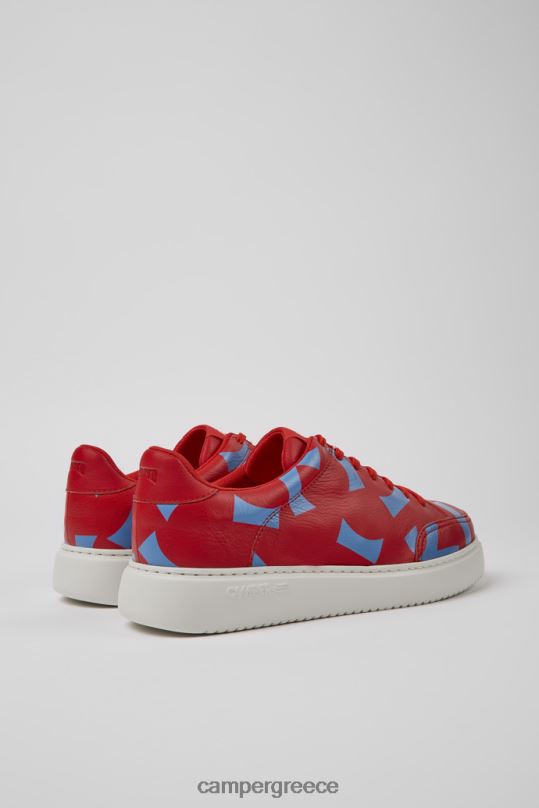 το κόκκινο design runner k21 κόκκινα και μπλε εμπριμέ αθλητικά παπούτσια για άνδρες Camper XTDPX1629