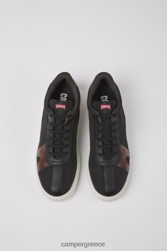 μαύρος design runner k21 μαύρα και κόκκινα αθλητικά παπούτσια για άνδρες Camper XTDPX360