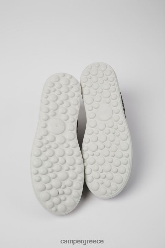 γκρί ανδρικά δερμάτινα αθλητικά παπούτσια pelotas xlite σε σκούρο γκρι σχέδιο Camper XTDPX1543