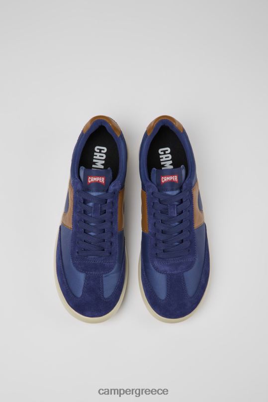 μπλε Αποκλειστικά ανδρικά αθλητικά παπούτσια pelotas xlite σε μπλε και καφέ Camper XTDPX1609
