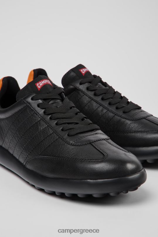 μαύρος Αποκλειστικά ανδρικά αθλητικά παπούτσια pelotas xlite σε μαύρο και πορτοκαλί χρώμα Camper XTDPX1611