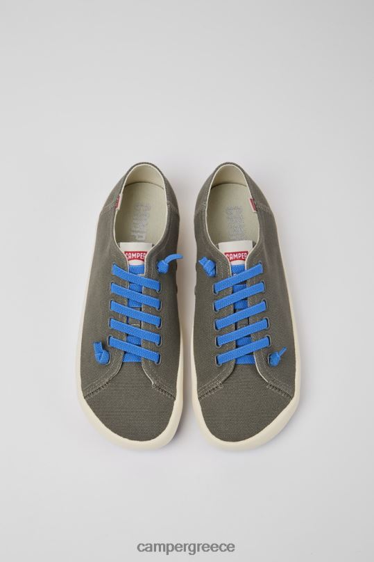 γκρί peu rambla γκρι ανακυκλωμένα βαμβακερά πάνινα παπούτσια για άνδρες νέες αφίξεις Camper XTDPX337