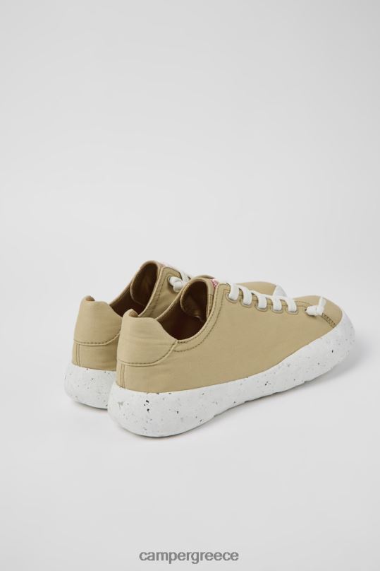 μπεζ Αποκλειστικά ανδρικά πάνινα παπούτσια peu stadium μπεζ από ύφασμα Camper XTDPX1505