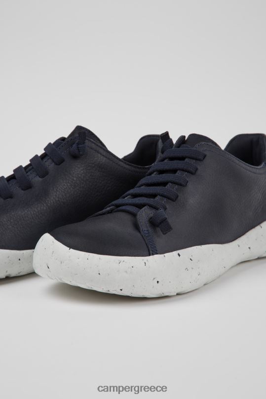 μπλε αποκλειστικά ανδρικά αθλητικά παπούτσια peu stadium μπλε δερμάτινα Camper XTDPX340