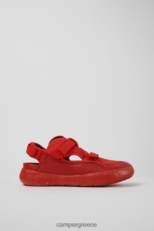 το κόκκινο αποκλειστική peu stadium κόκκινα ημι-ανοικτά αθλητικά παπούτσια για άνδρες Camper XTDPX347