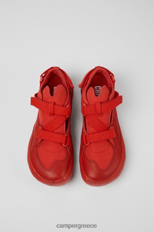 το κόκκινο αποκλειστική peu stadium κόκκινα ημι-ανοικτά αθλητικά παπούτσια για άνδρες Camper XTDPX347