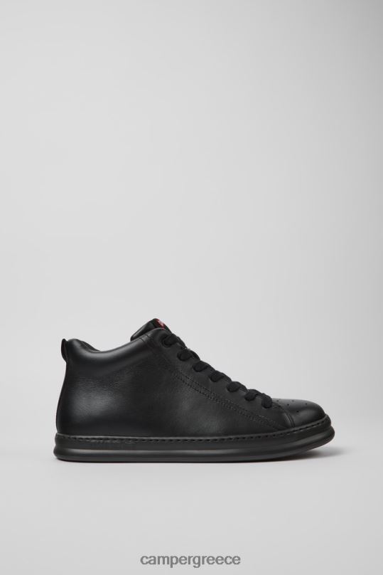 μαύρος σχέδιο runner ανδρικό μαύρο μποτάκι Camper XTDPX1605