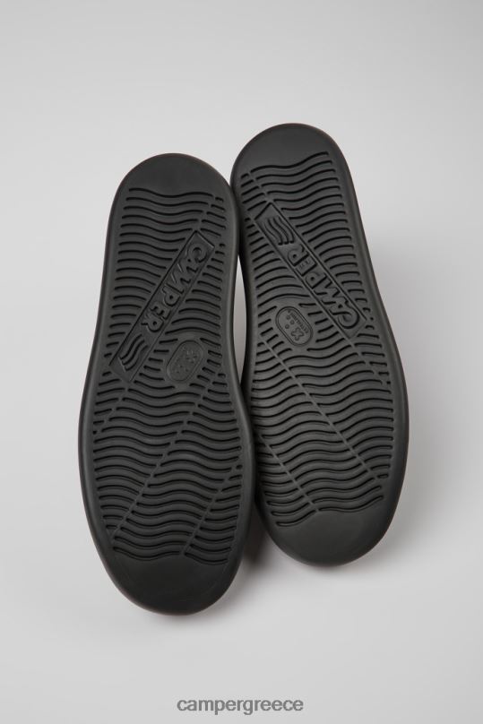 μαύρος σχέδιο runner ανδρικό μαύρο μποτάκι Camper XTDPX1605