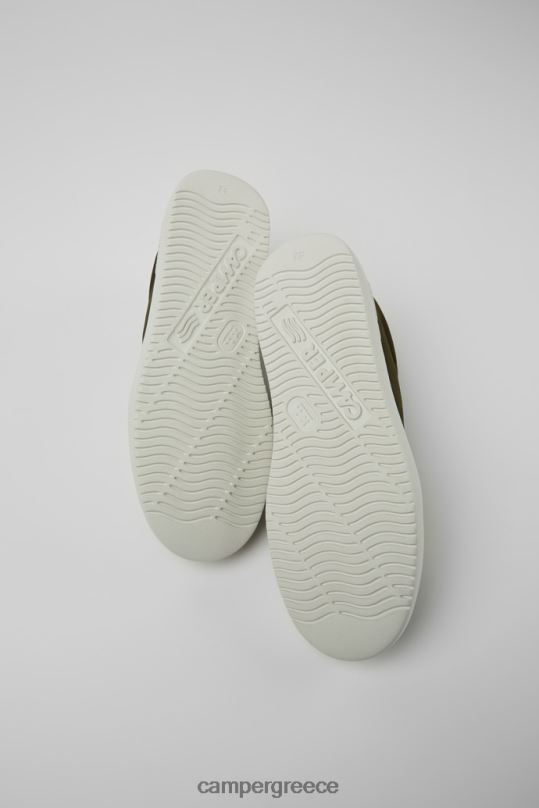 πράσινος ανδρικά αθλητικά παπούτσια runner k21 πράσινα και κίτρινα αποκλειστικά Camper XTDPX1628