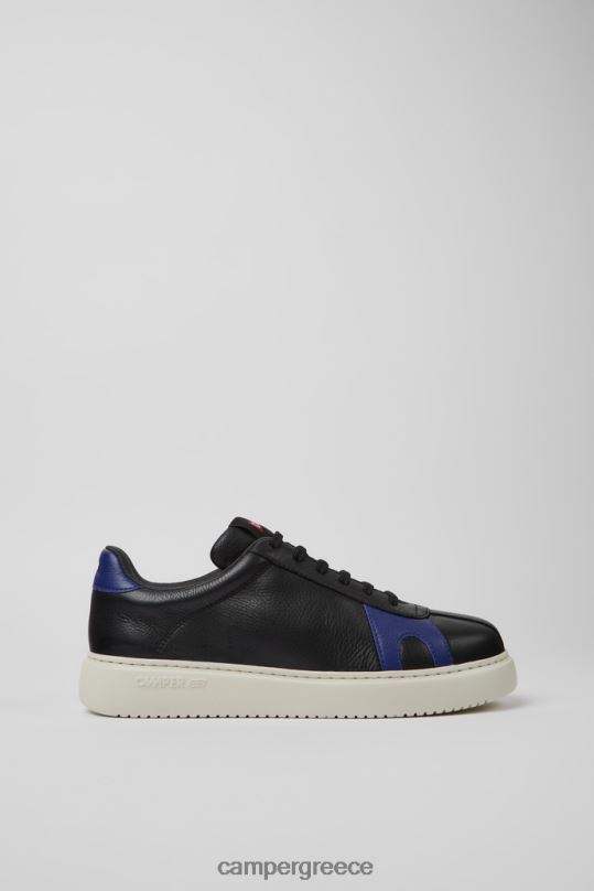 μαύρος runner k21 μαύρα σουέτ και δερμάτινα sneakers νέες παραλαβές Camper XTDPX1625