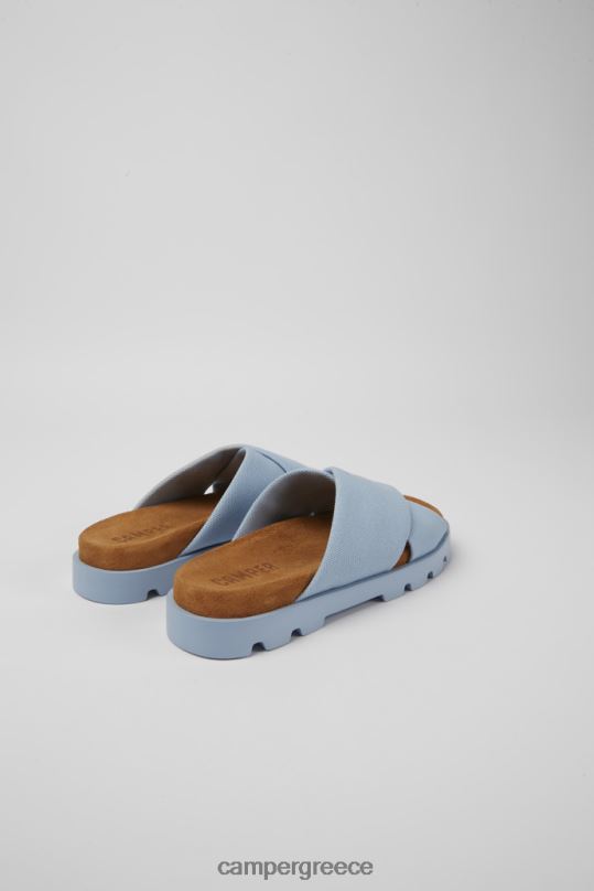 Blue Brutus Sandal Light Blue Recycled Cotton Sandals For Women Exclusive Camper XTDPX7