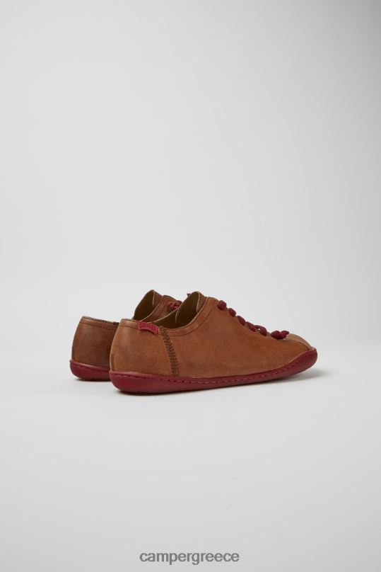 Brown Peu Brown Leather Shoes For WomenNew Arrivals Camper XTDPX19