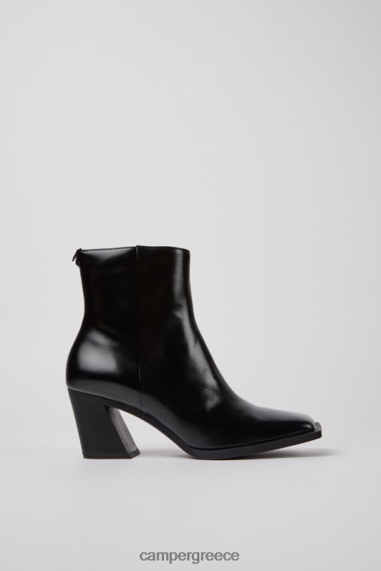 Black ExclusiveKarole Black Leather Boots For Women Camper XTDPX77