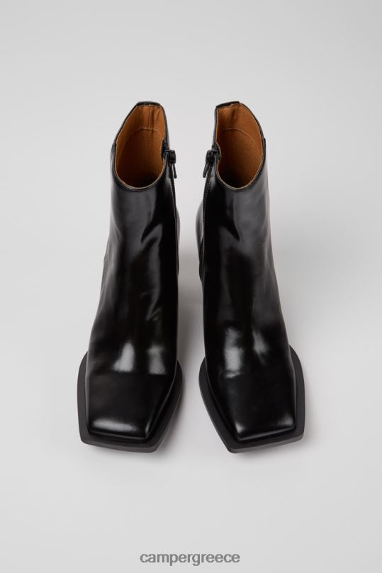 Black ExclusiveKarole Black Leather Boots For Women Camper XTDPX77