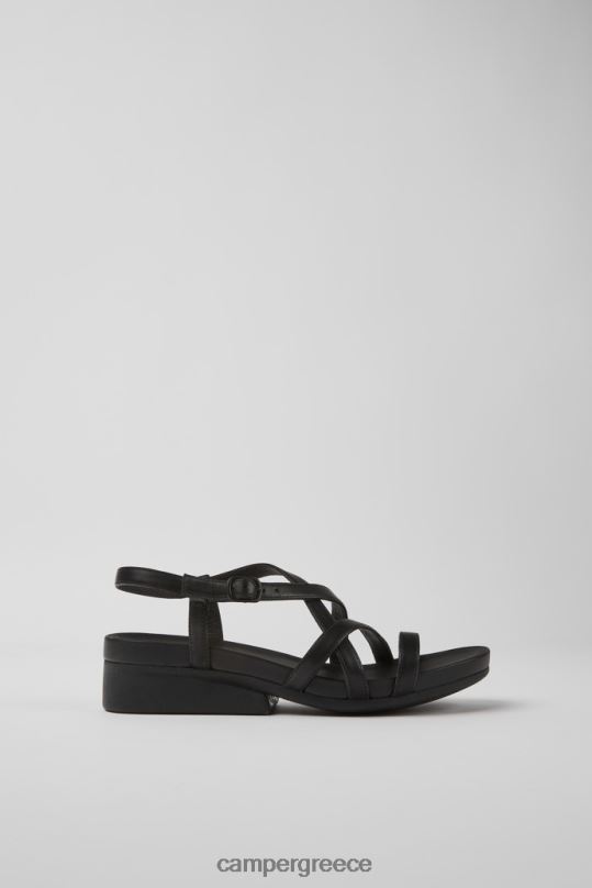 Black Minikaah Black Sandal For Women New Arrivals Camper XTDPX65