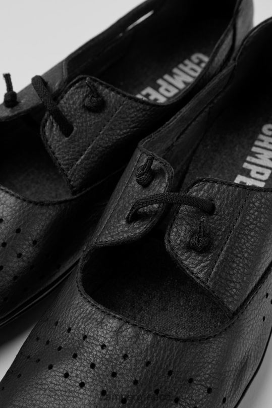 Black Right Black Leather Shoes For Women Exclusive Camper XTDPX96