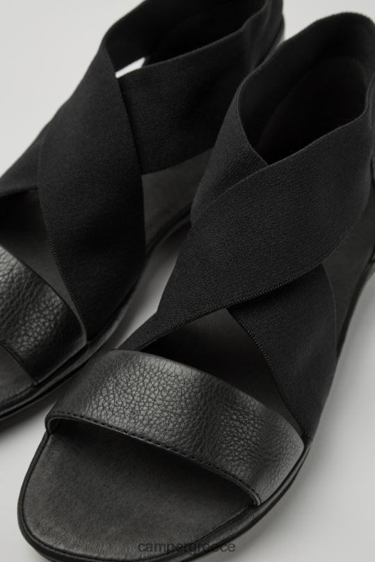 Black Right Black Sandals For Women Exclusive Camper XTDPX106