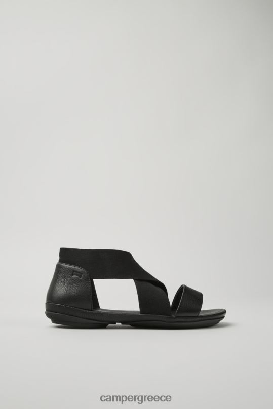 Black Right Black Sandals For Women Exclusive Camper XTDPX106