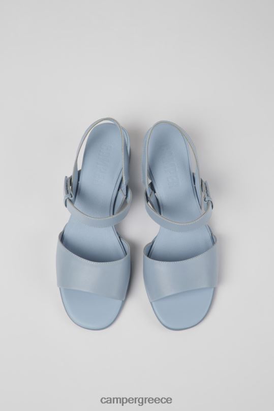 Blue Design Katie Blue Leather Sandals For Women Camper XTDPX72