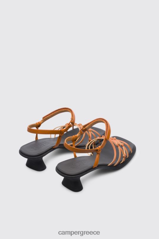 Brown Dina Brown Sandal For Women Exclusive Camper XTDPX57