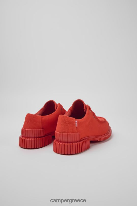 Red Design Pix Red Recycled Cotton Shoes For Women Camper XTDPX93