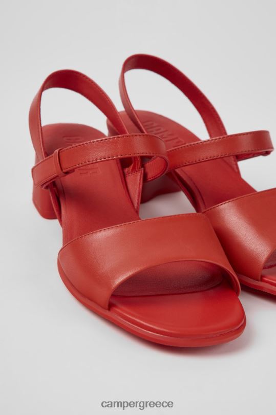 Red Katie Red Sandal For Women New Arrivals Camper XTDPX71