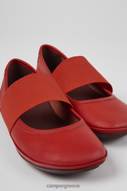 Red Right Red Leather Shoes For WomenNew Arrivals Camper XTDPX98
