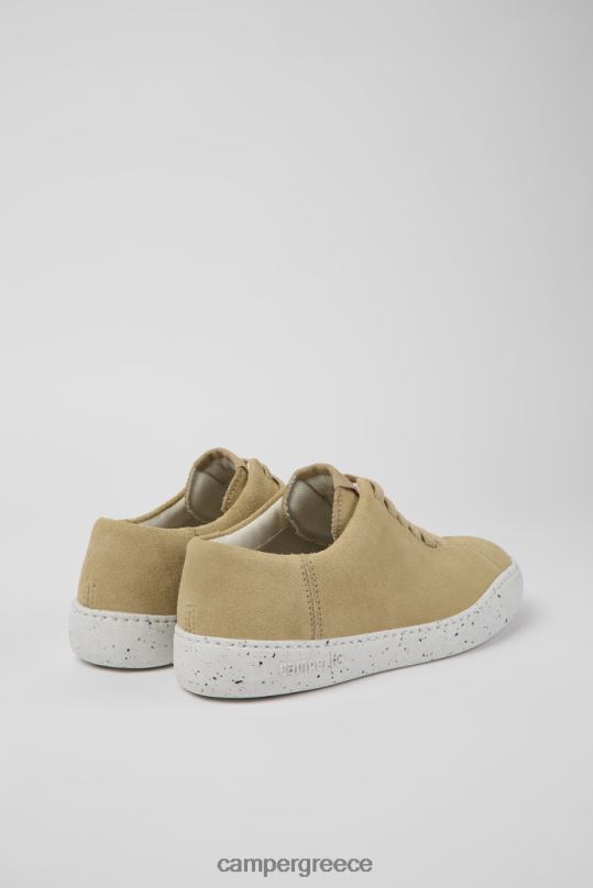 Beige ExclusivePeu Touring Beige Nubuck Sneakers For Women Camper XTDPX161
